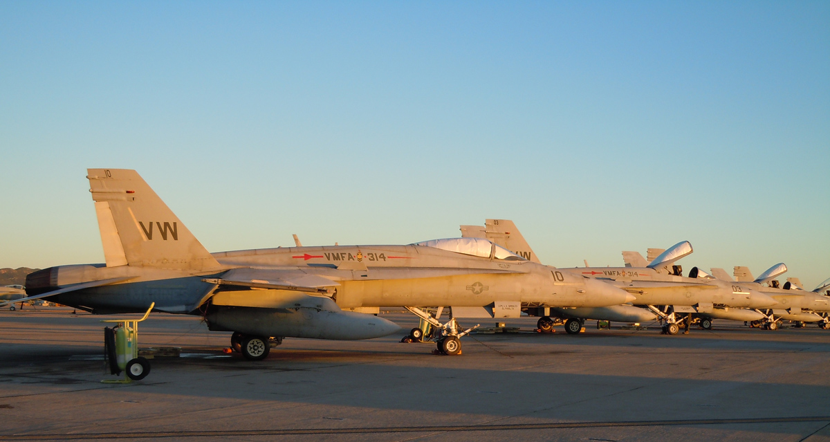 F-18 in VMFA-314, MCAS Miramar